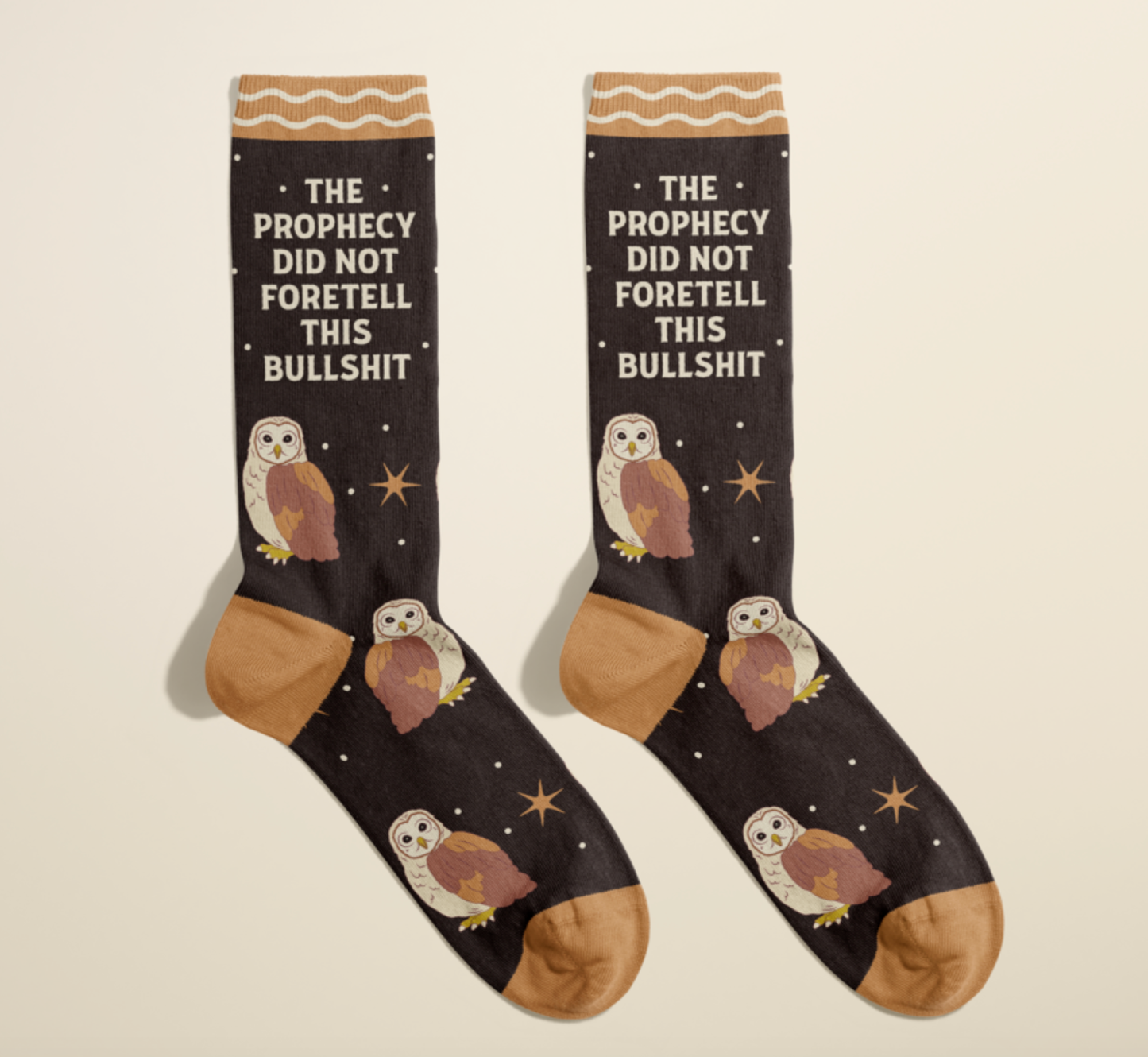 The Prophecy Did Not Foretell This Bullshit Socks