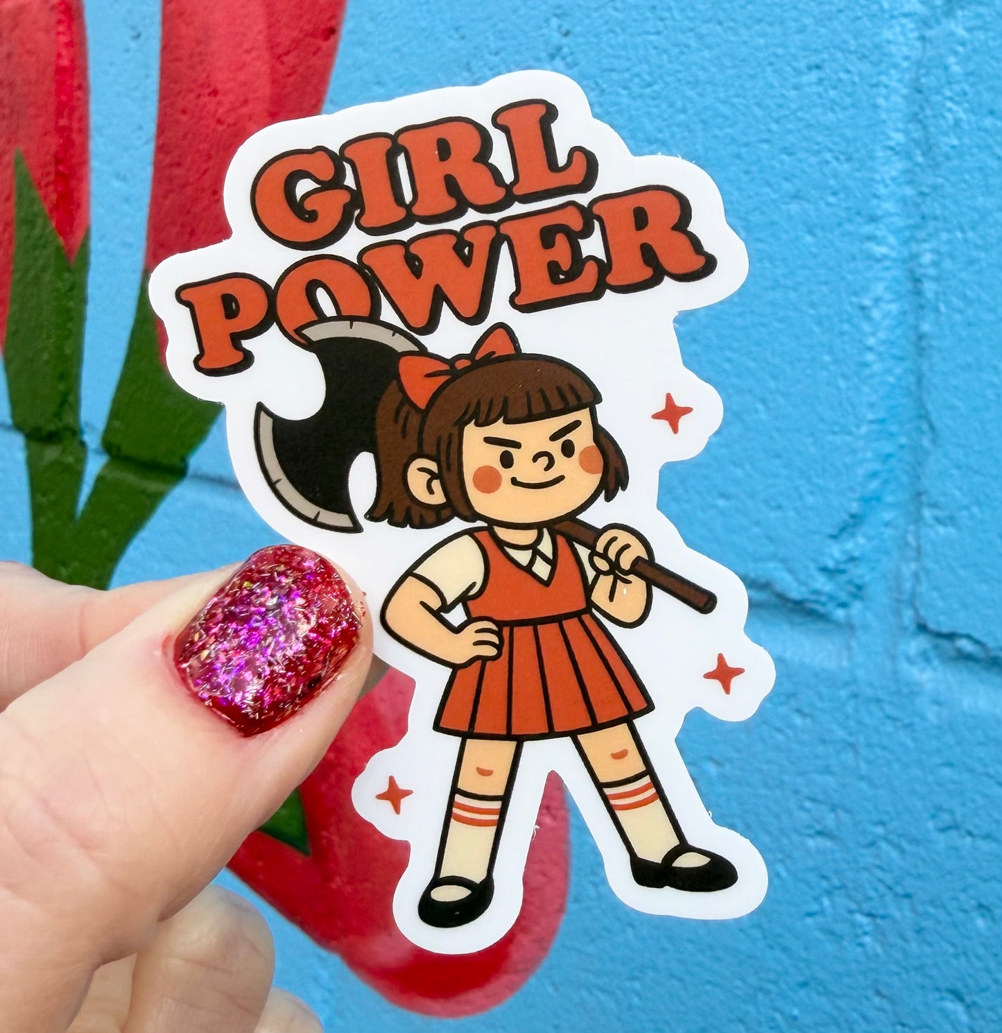 Girl Power Sticker