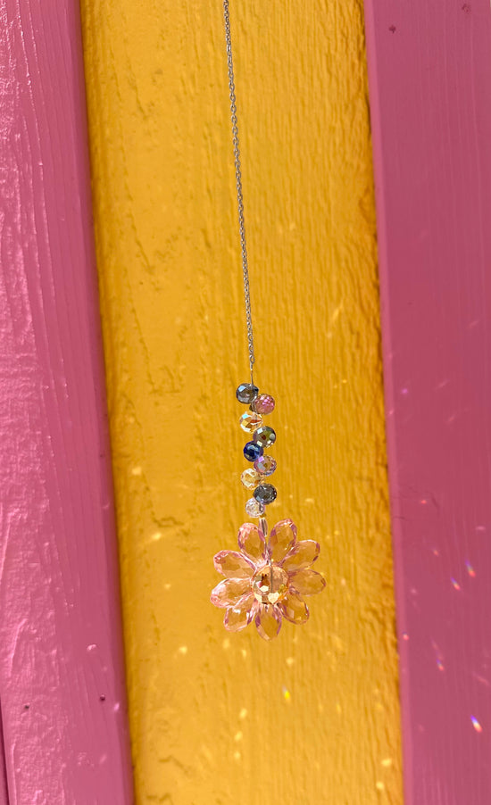Flower Crystal Suncatcher