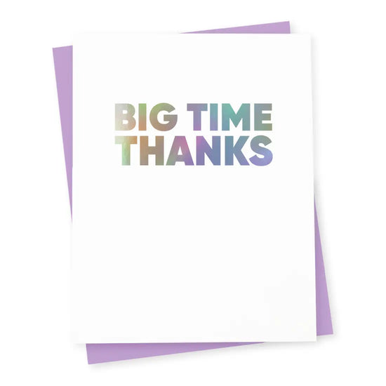 Big Time Thanks