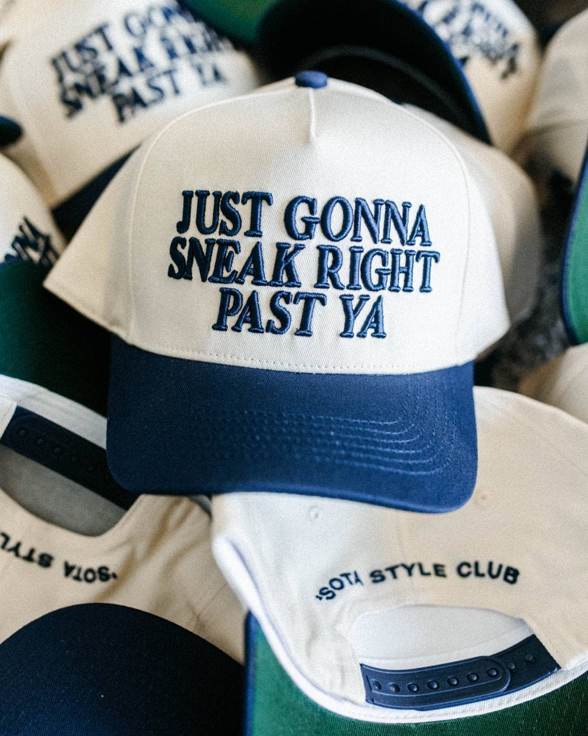 Just Gonna Sneak Right Past Ya Hat