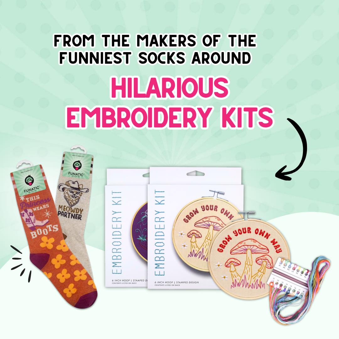 Doing My Mediumest Embroidery Kit