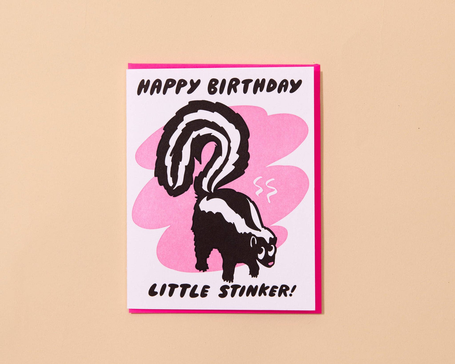 Happy Birthday Little Stinker Card