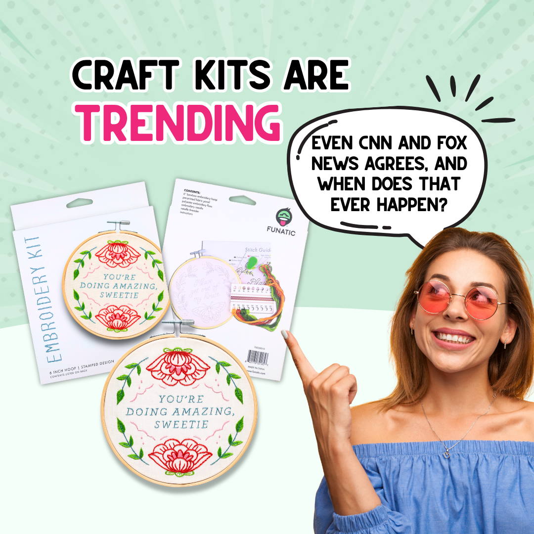Doing My Mediumest Embroidery Kit