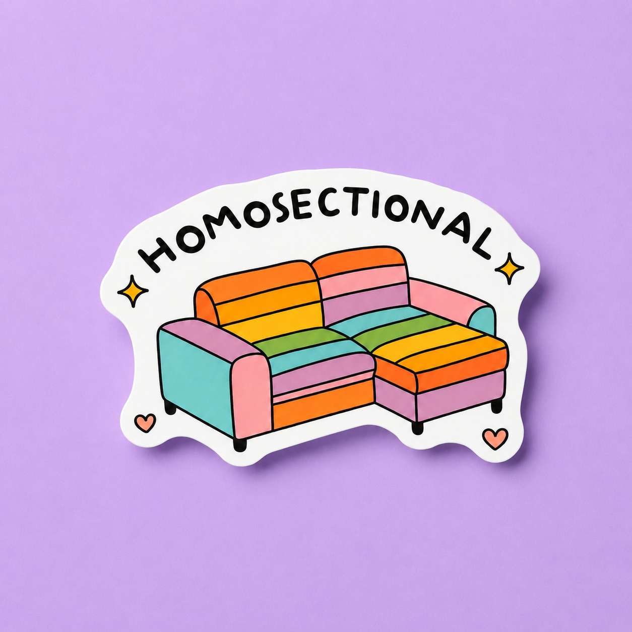 Homosectional Sticker