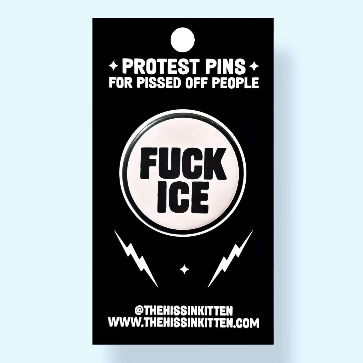 FUCK ICE Button
