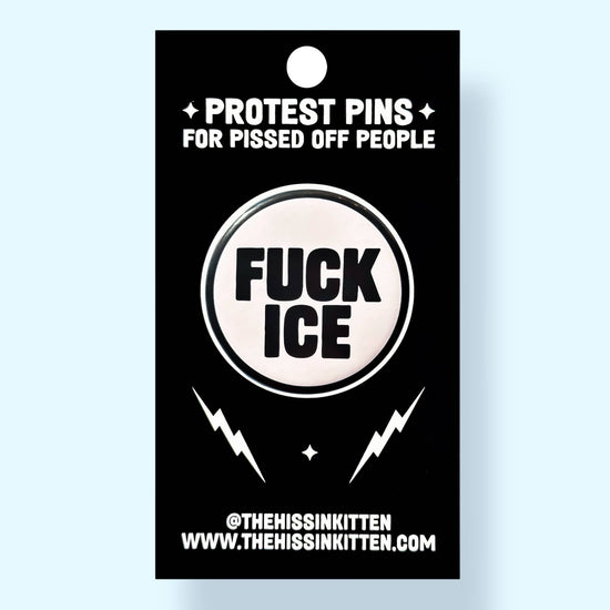 FUCK ICE Button