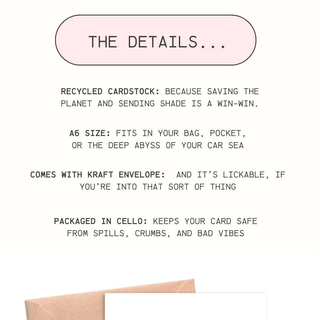 Love You in a Shane And Ilya Kind of Way Card