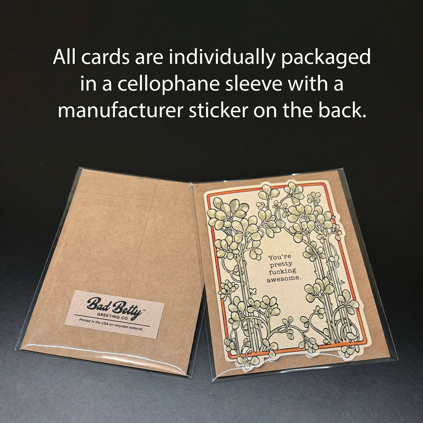 Let's Go Fuck Some Shit Up Card