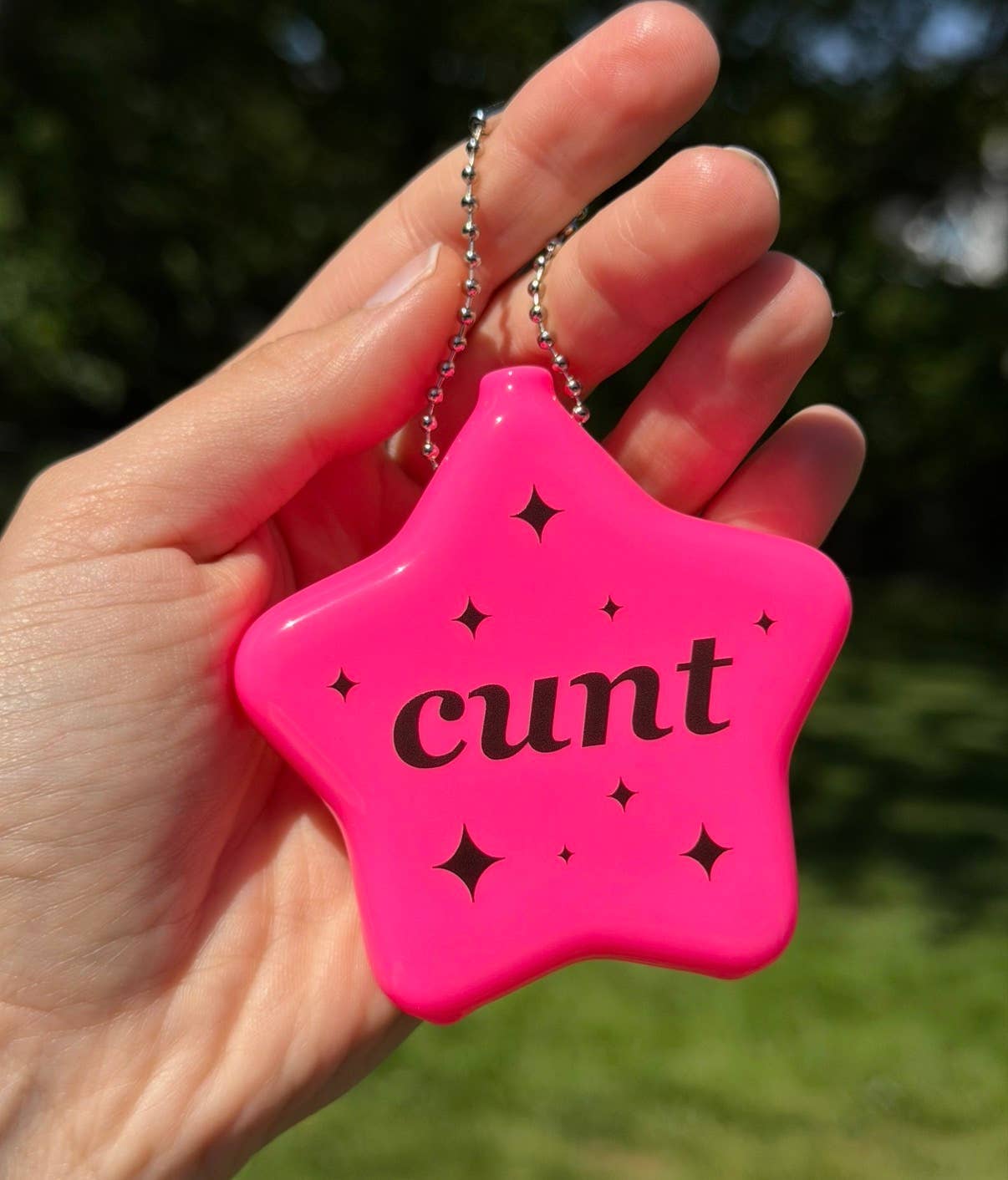 Cunt Rubber Star Coin Purse