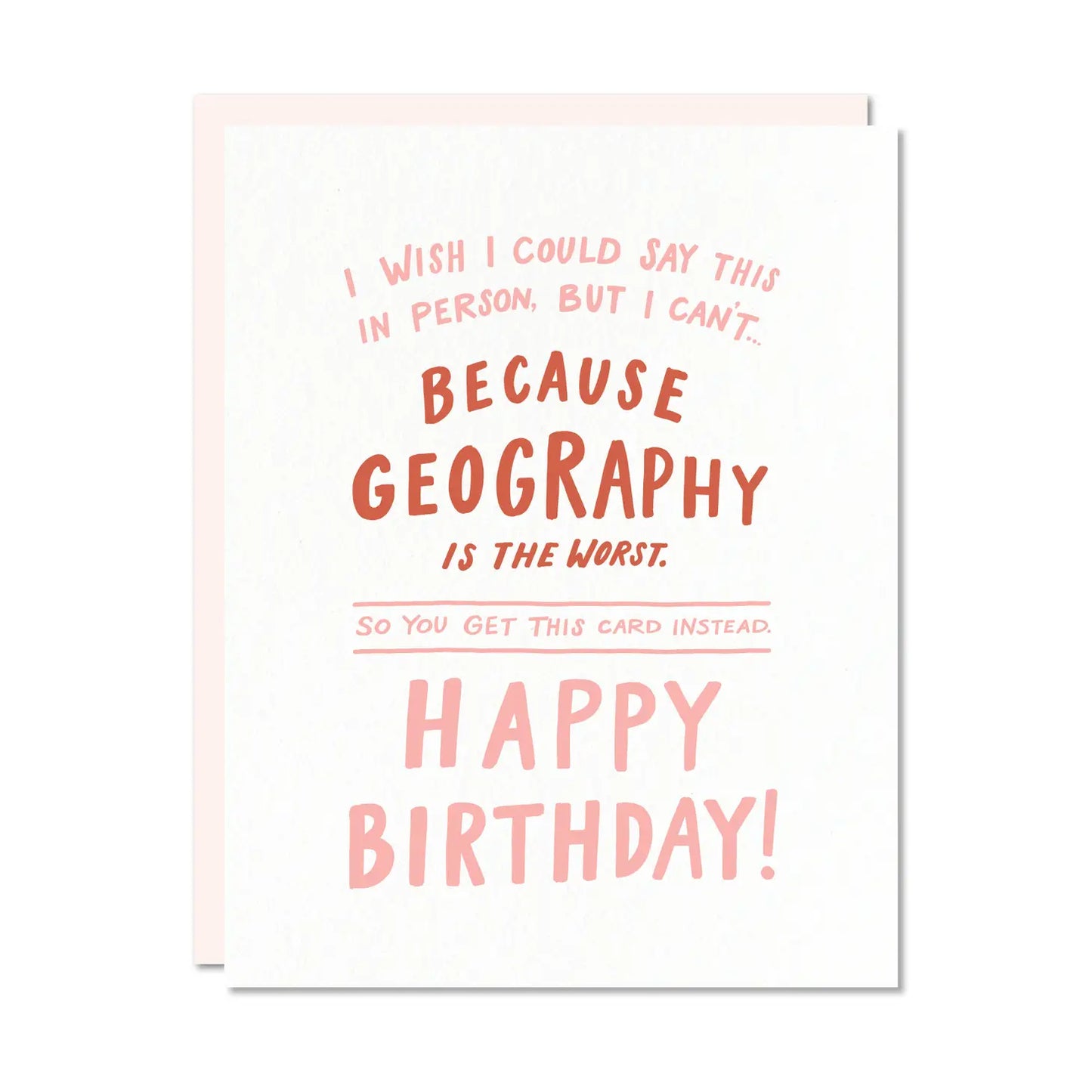 Geography Card