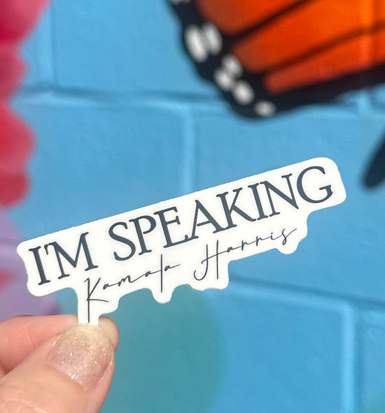 I'm Speaking - Kamala Harris Sticker