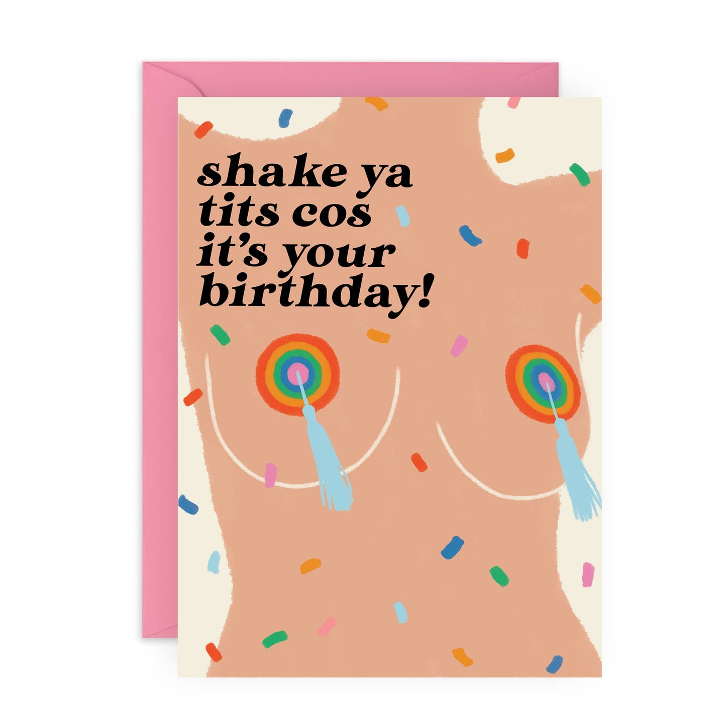 Shake Ya Tit's Coz It's Your Birthday Card