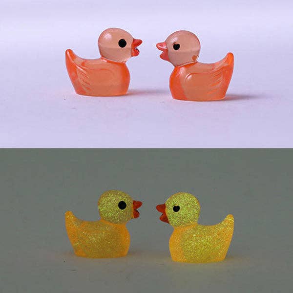 Hide-A-Duck Tiny Glow-In-The-Dark Duck Charms