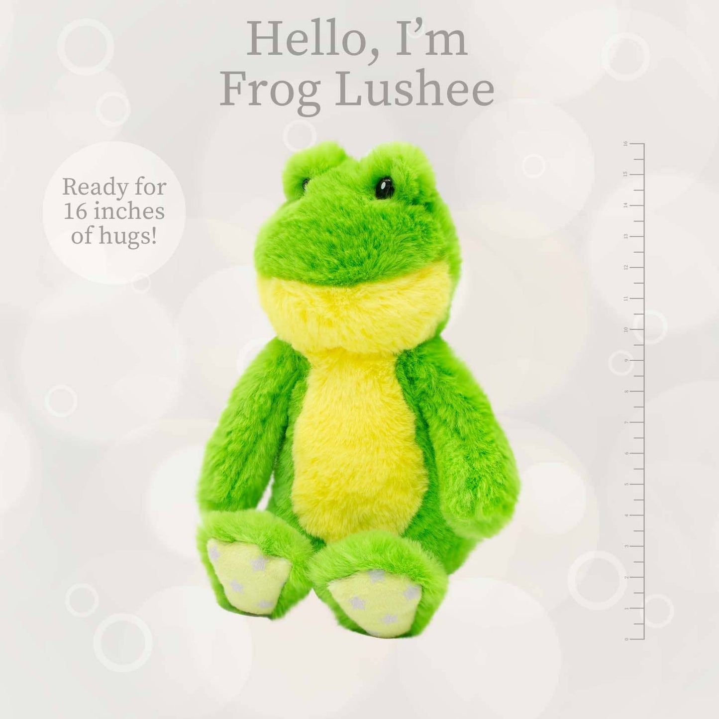 Green Froggie Plushie