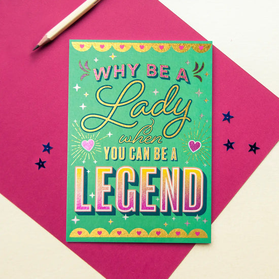 Load image into Gallery viewer, Lady Legend Friendship Card

