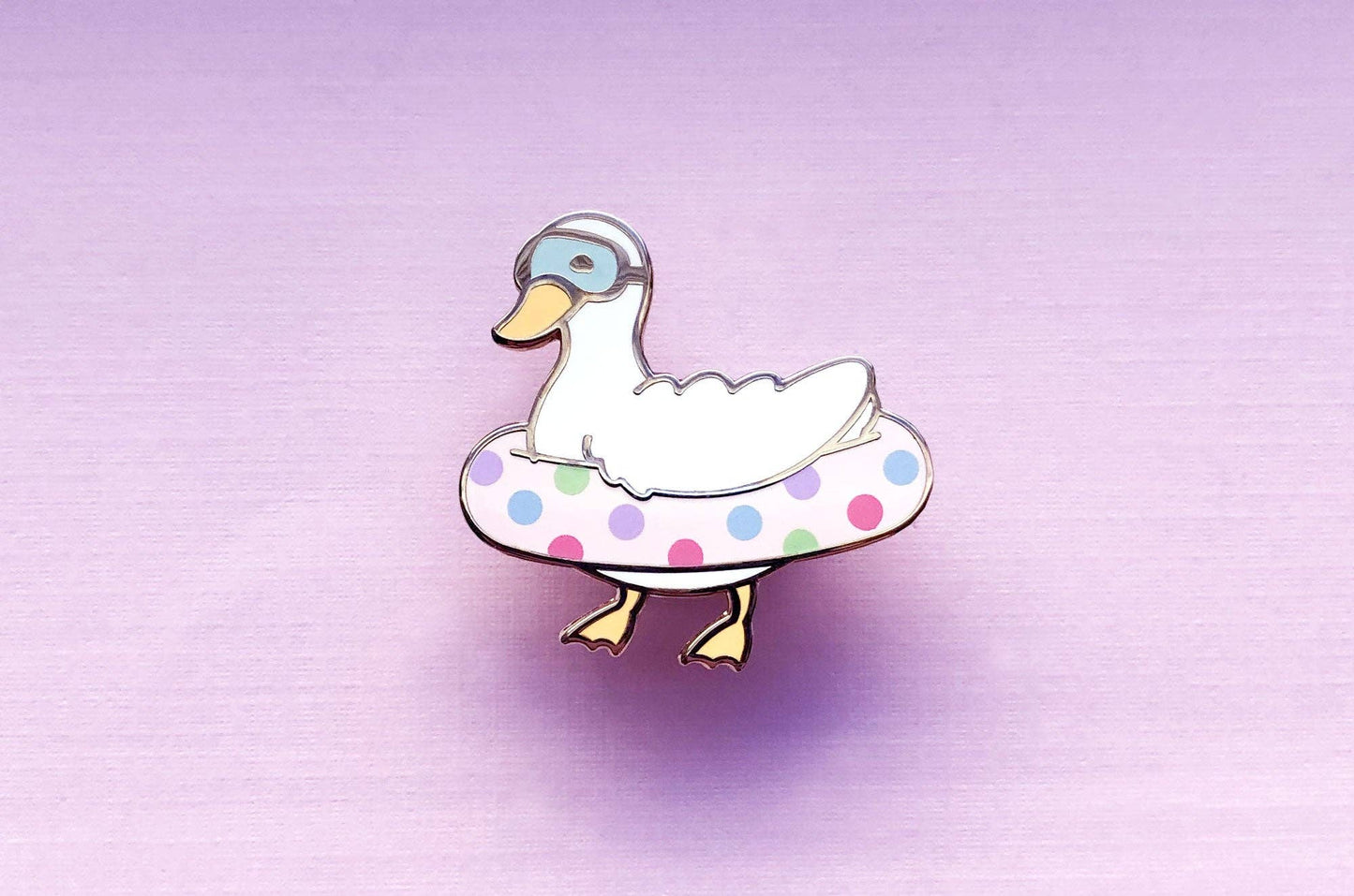 Duck Swimmer Pin