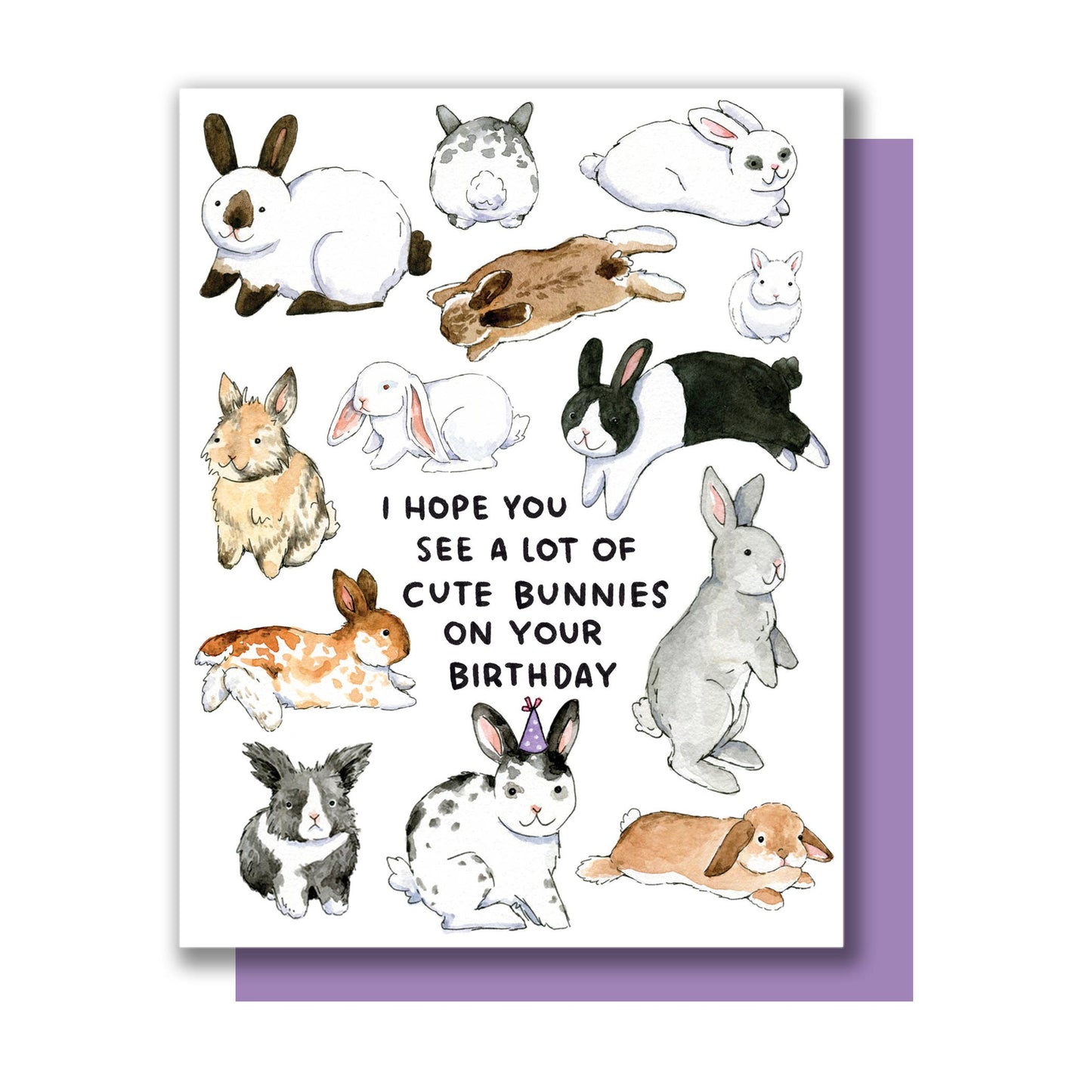Hope You See A Lot Of Cute Bunnies Birthday Card