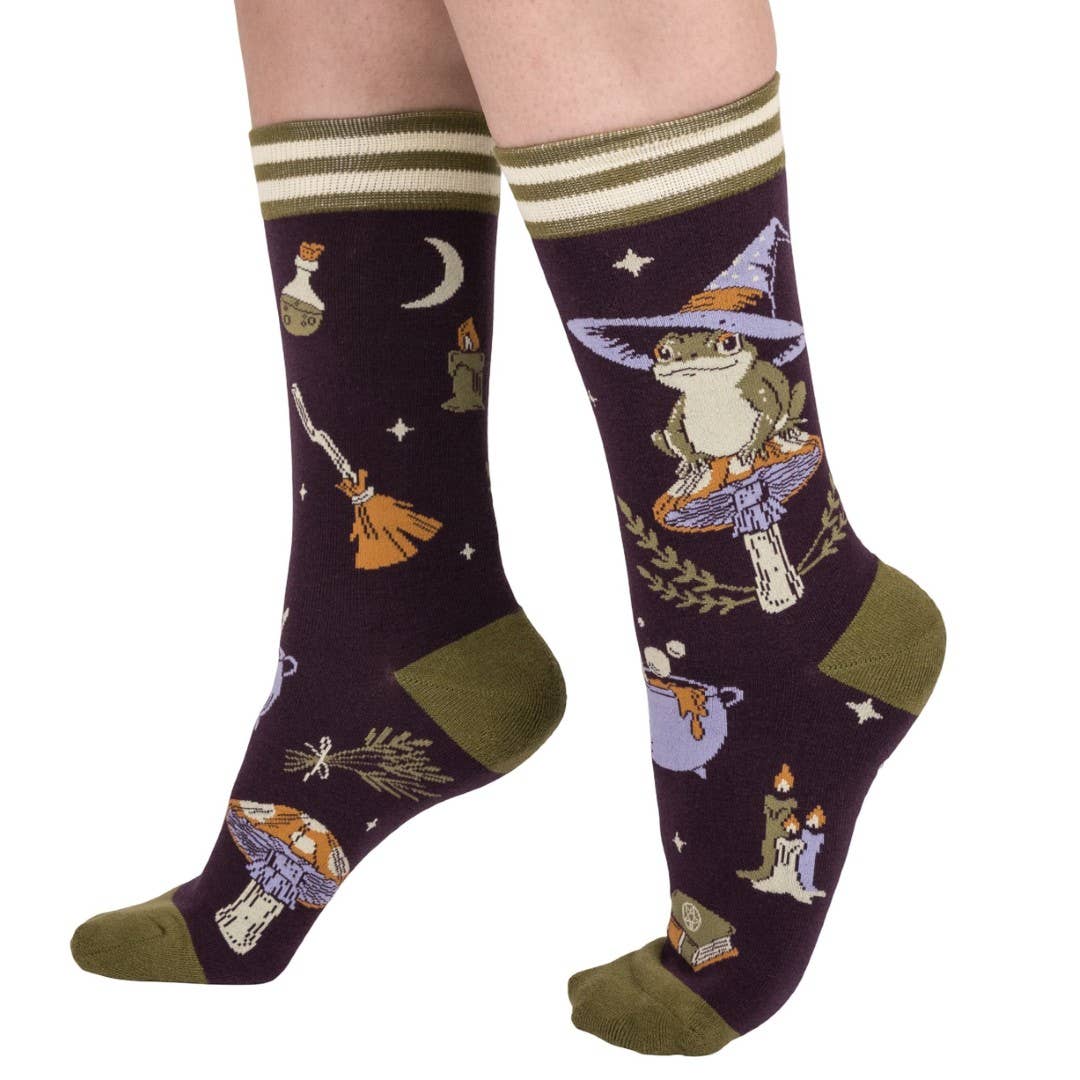 Archtoad of Hatville Socks