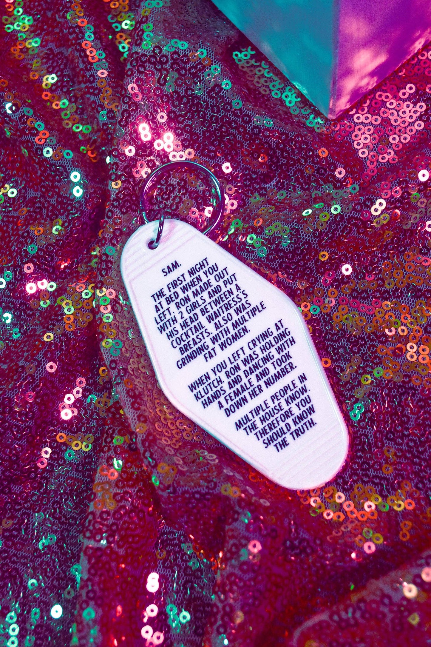 Jersey Shore Keychain