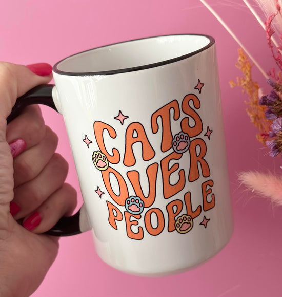 Cats Over People 15 oz Mug