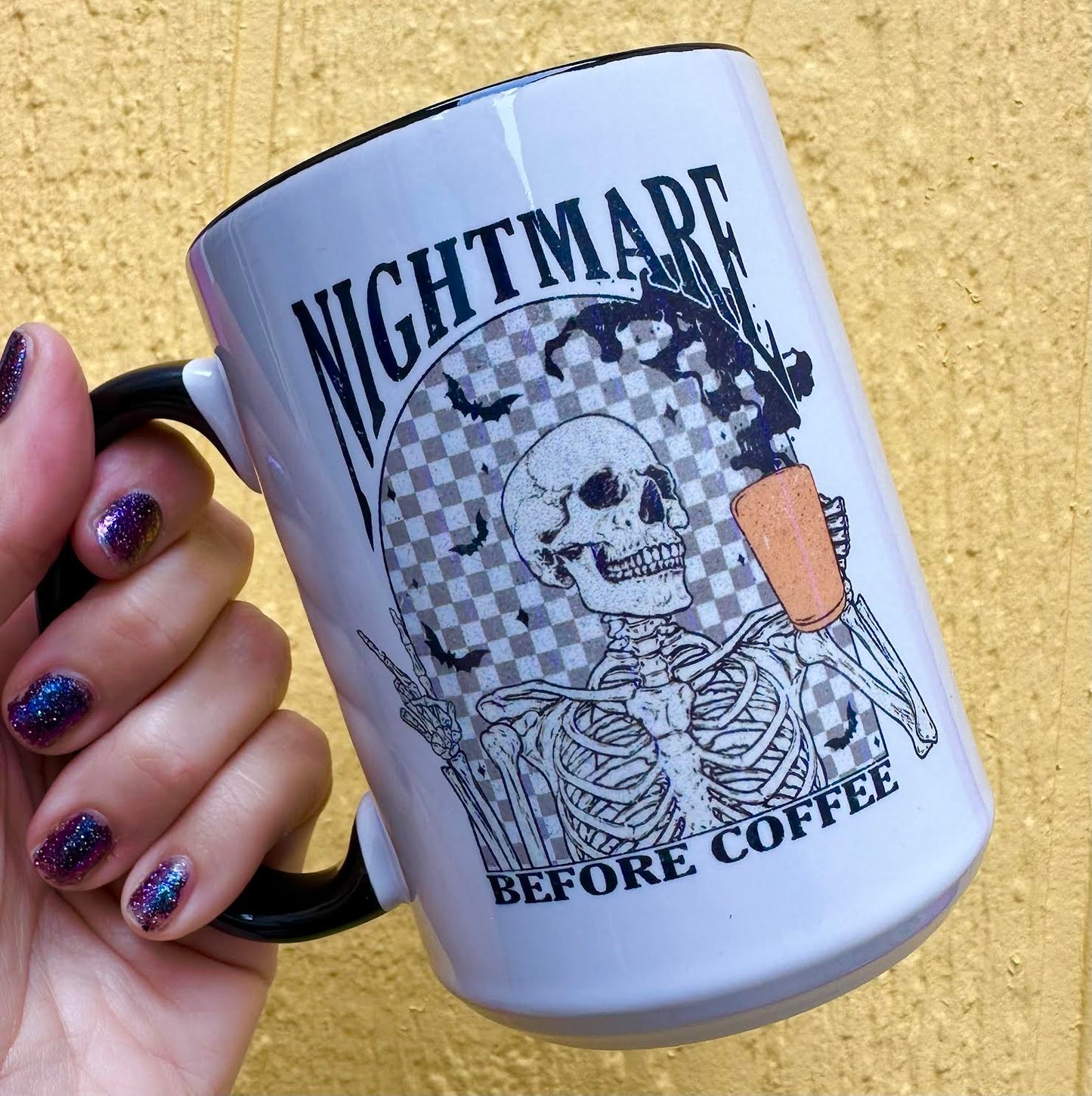 Nightmare Before Coffee 15 oz Mug