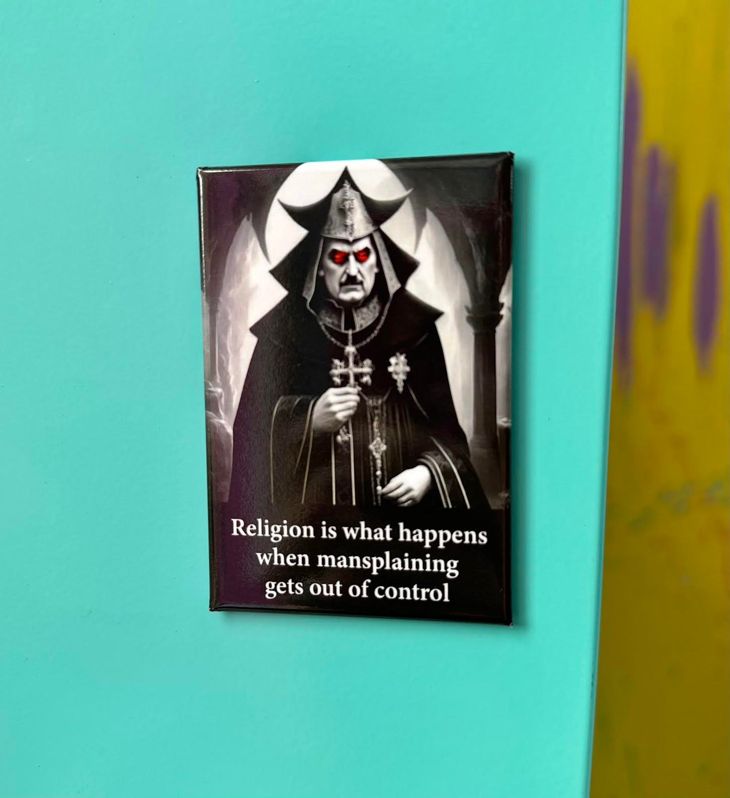Religion Is What Happens Magnet