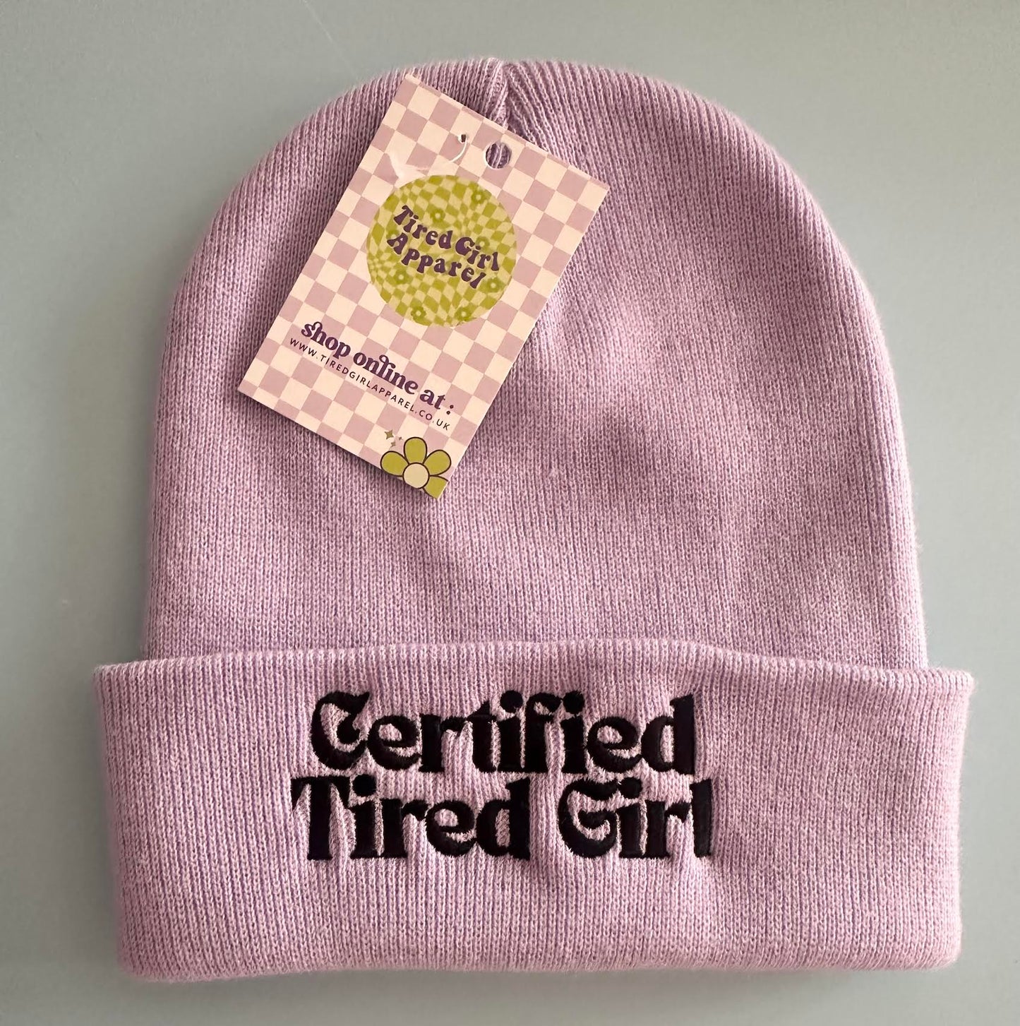 Certified Tired Girl Beanie (3 colors available)