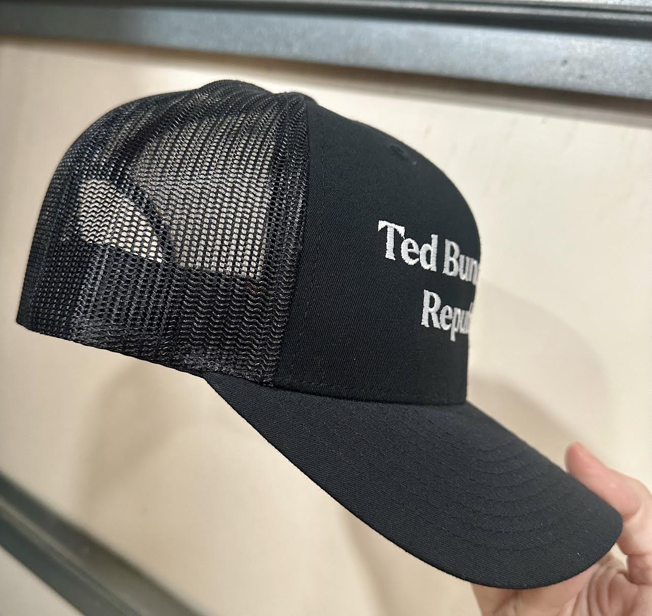 Teddy Bundy Was A Republican Embroidered Retro Trucker Hat