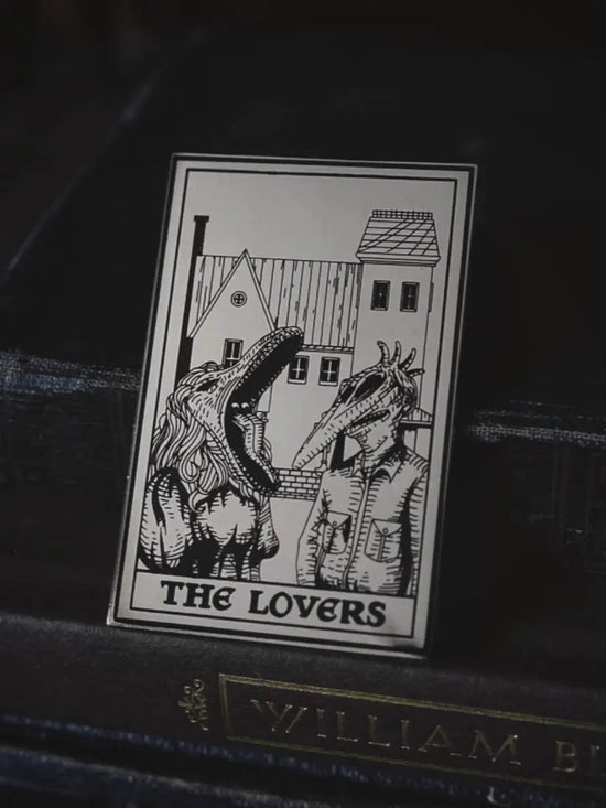 The Lovers Tarot Card Enamel Pin