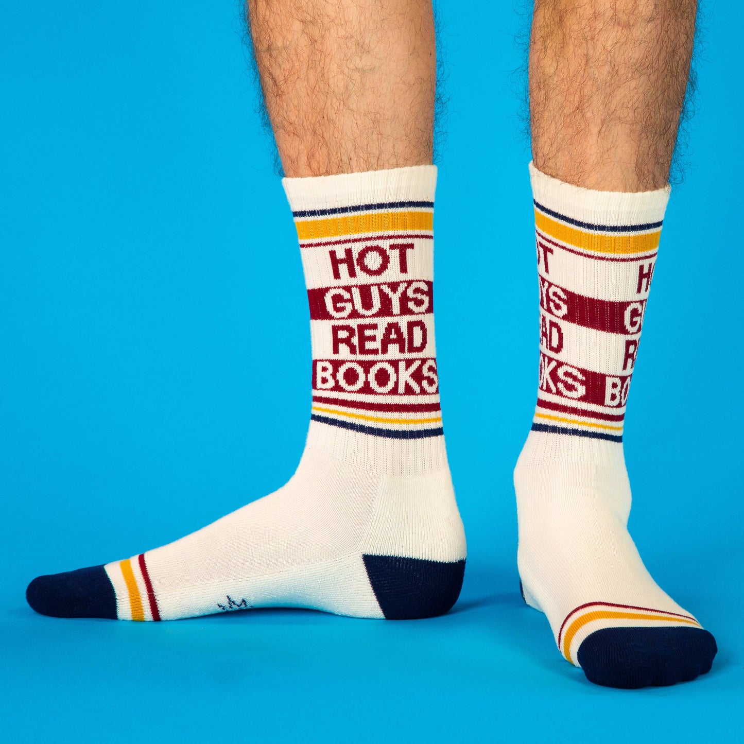 Hot Guys Read Books Socks