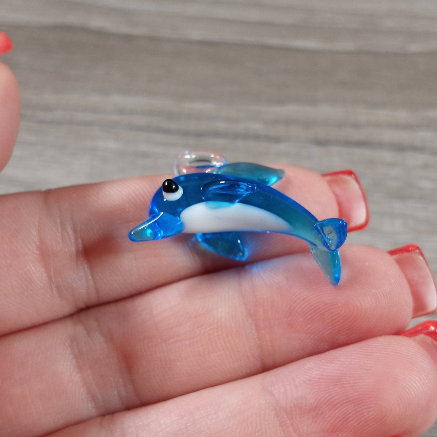 Small Glass Animal Figurines Surprise Pull