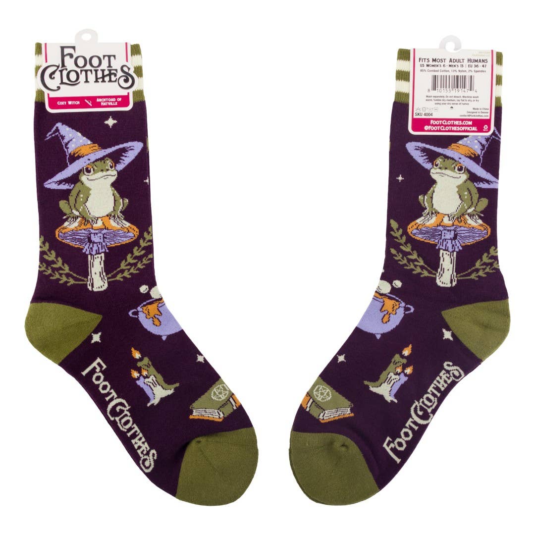 Archtoad of Hatville Socks