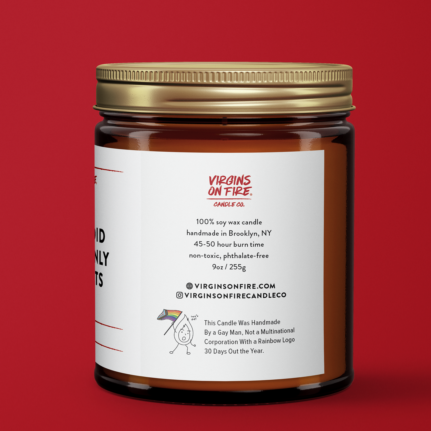 Dark Void Filled Only By Plants Candle Soy Candle