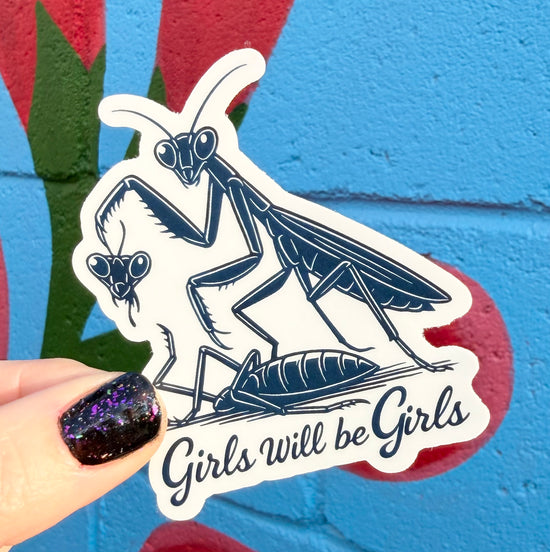 Girls Will Be Girls Sticker