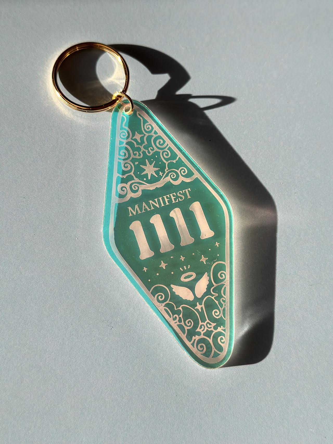 Manifest 1111 Motel Style Keychain