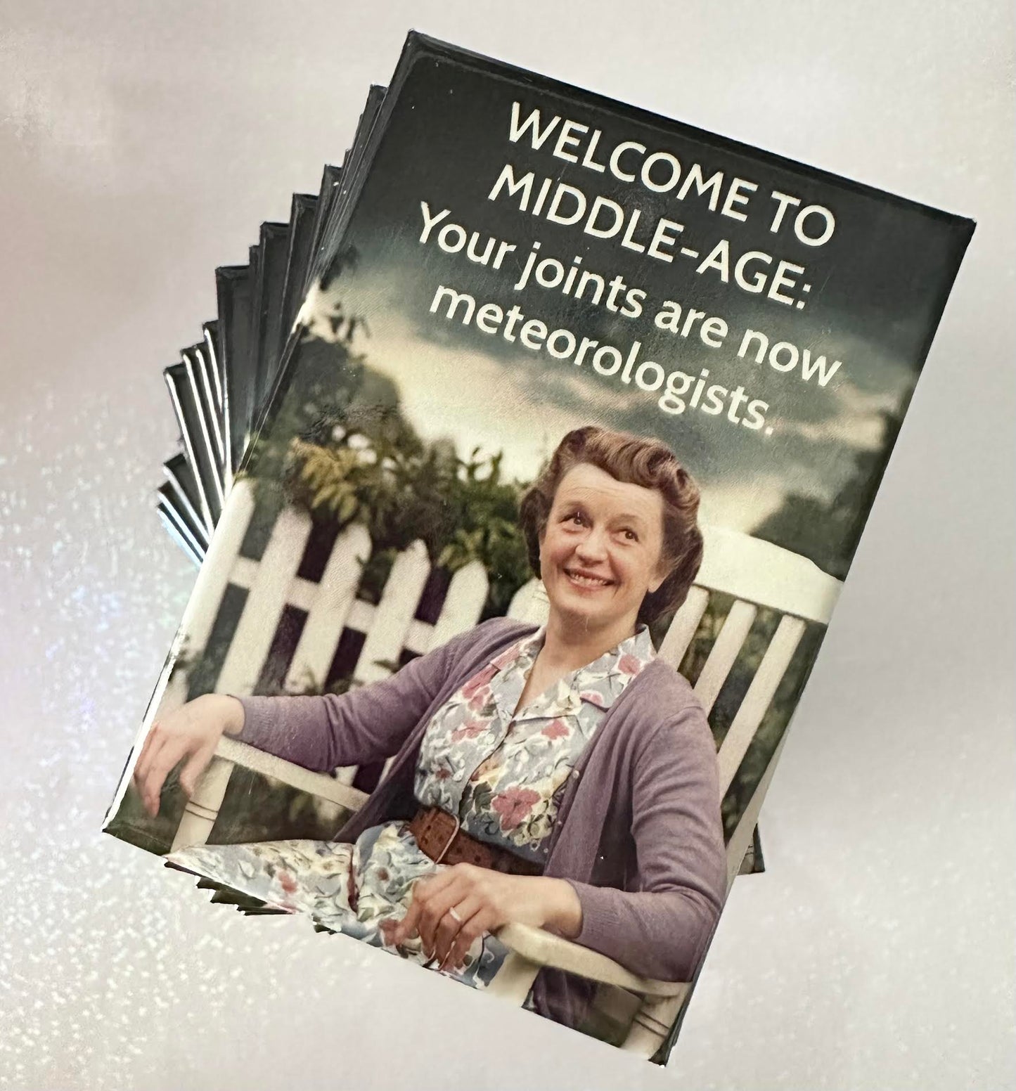 Welcome To Middle Age: Your Joints Are Now Meteorologists Magnet