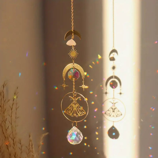 Load image into Gallery viewer, Crystal Suncatcher (Style D)
