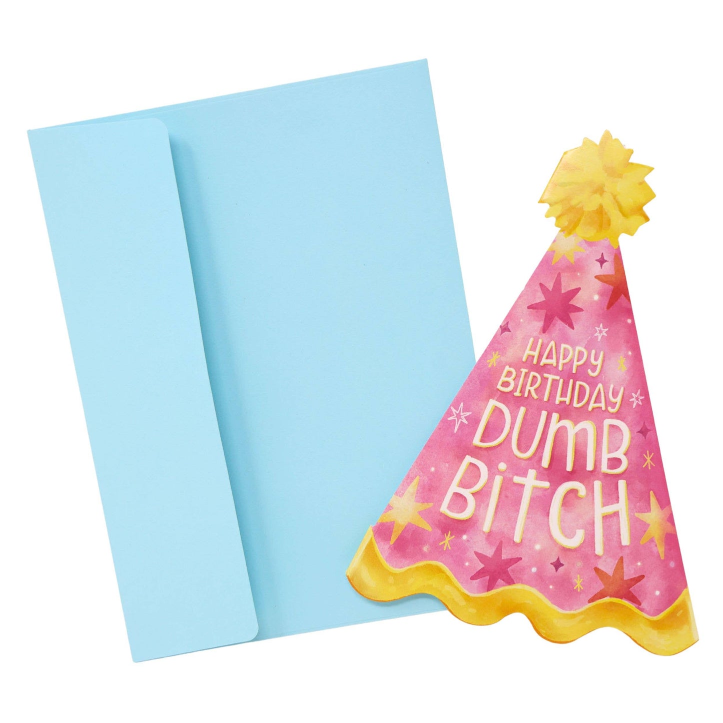 Happy Birthday Dumb Bitch Card