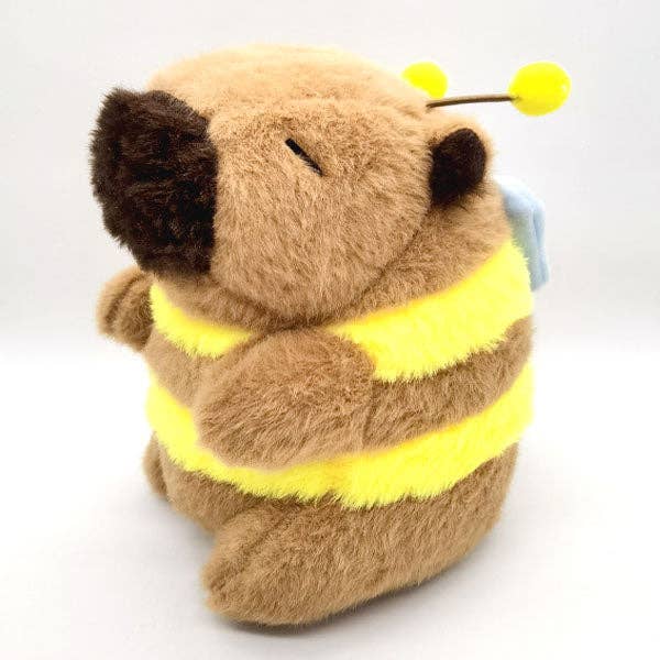 Capybara Kawaii Bumblebee Pull String Plushie