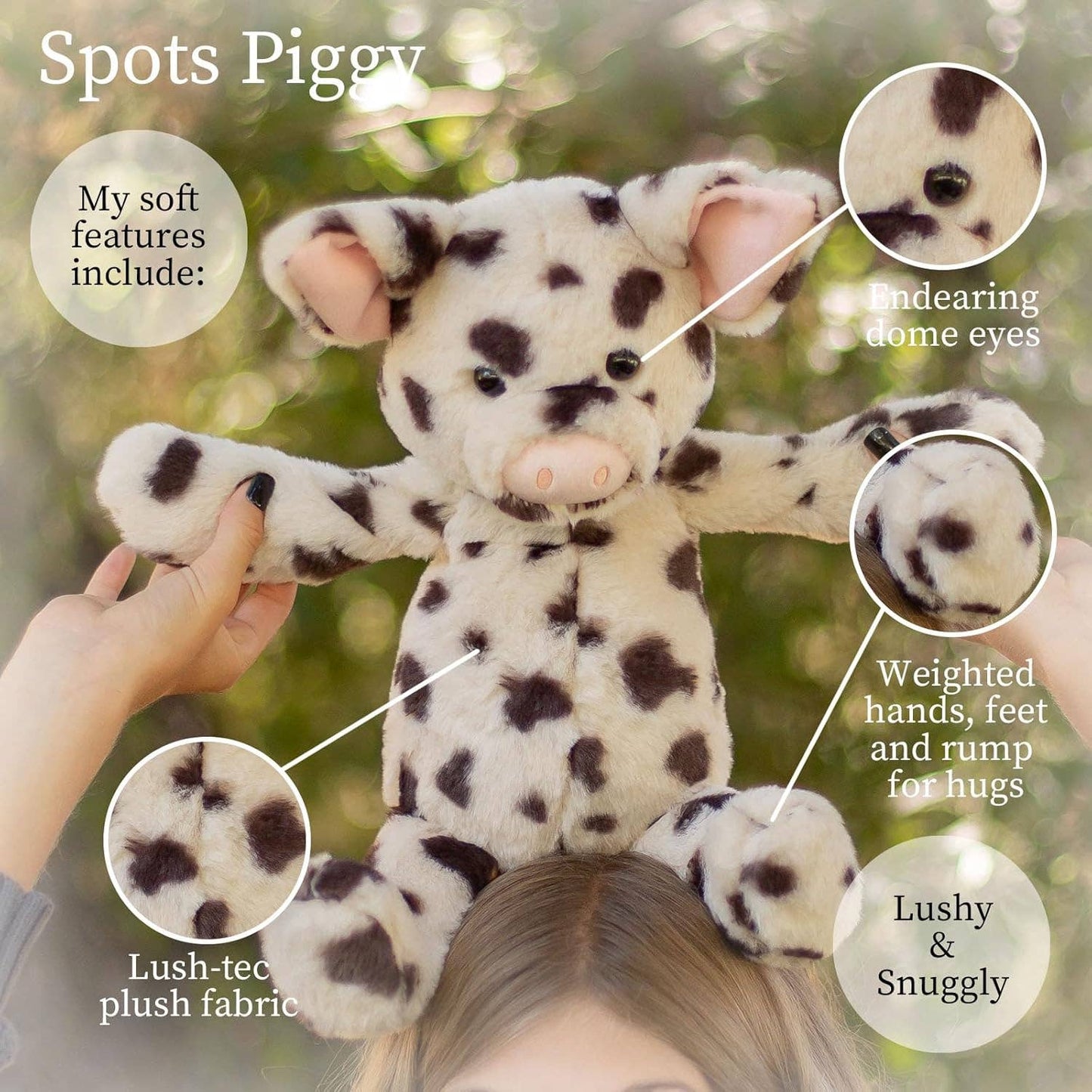 Spots Piggy Plushie