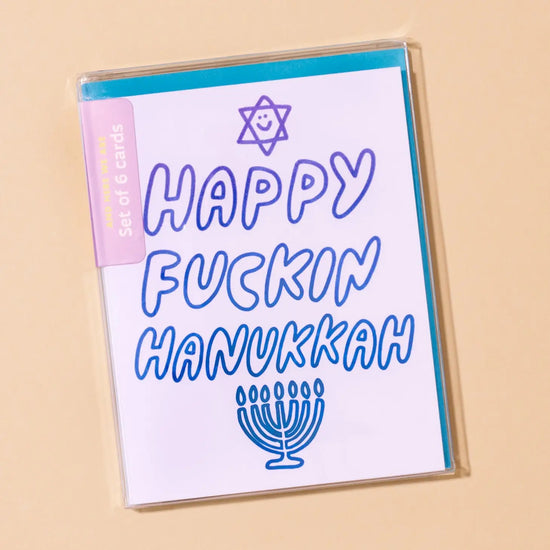 Happy Fuckin Hanukkah Card