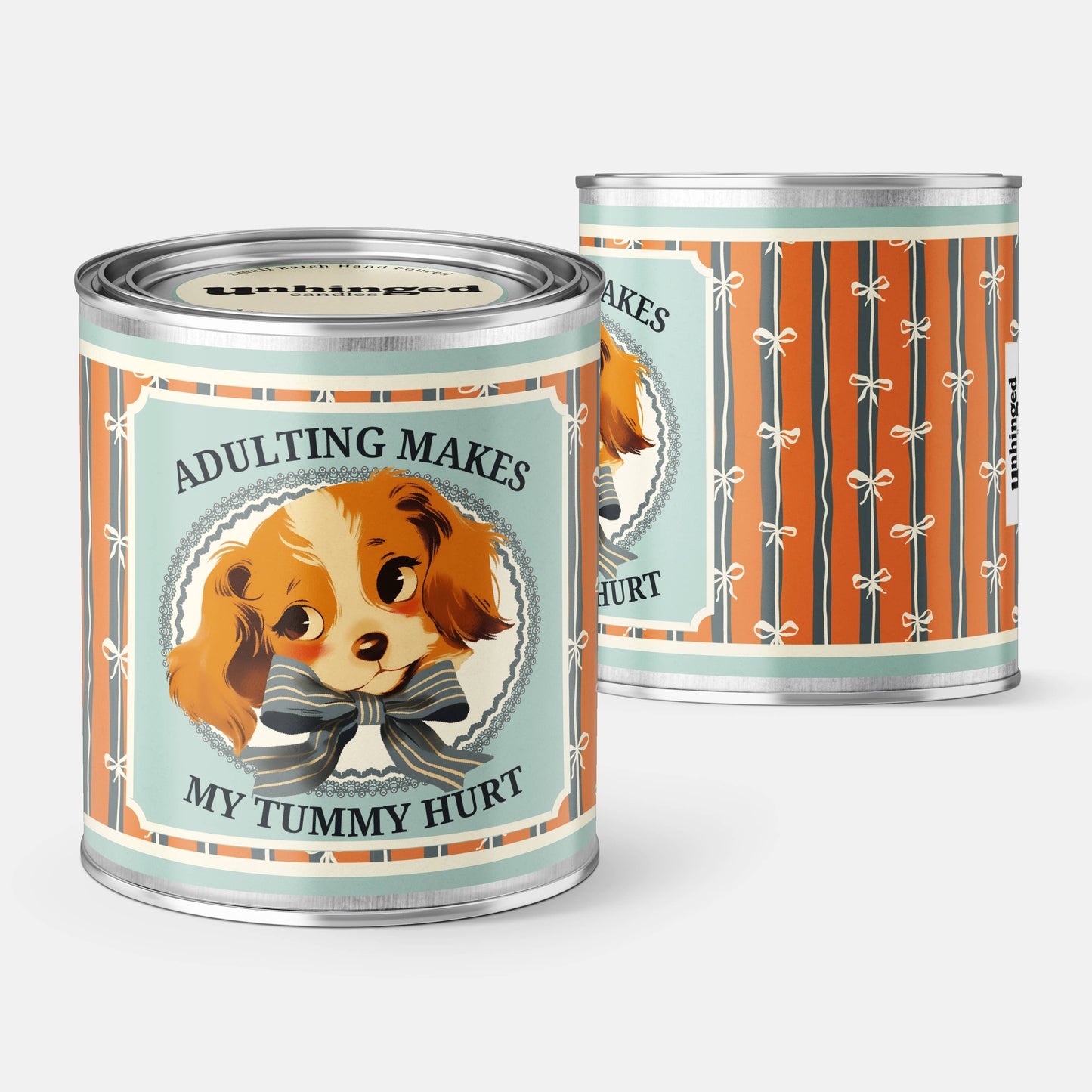 Adulting Makes My Tummy Hurt Soy Candle