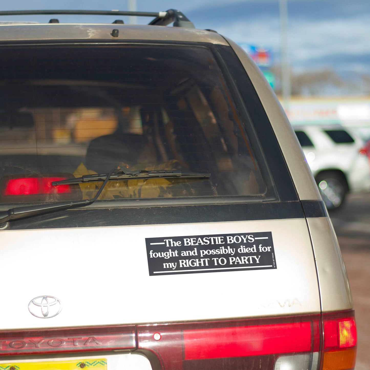 The Beastie Boys Fought And Possibly Died For My Right To Party Bumper Sticker