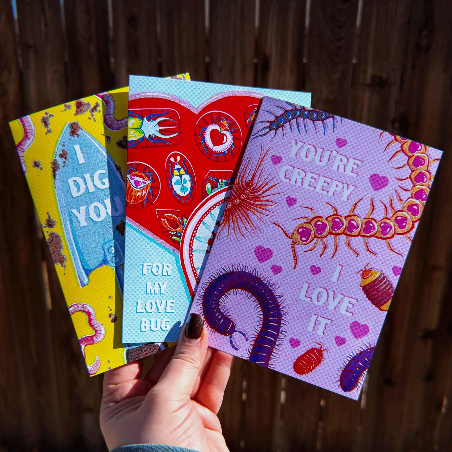 You're Creepy, I Love It Card