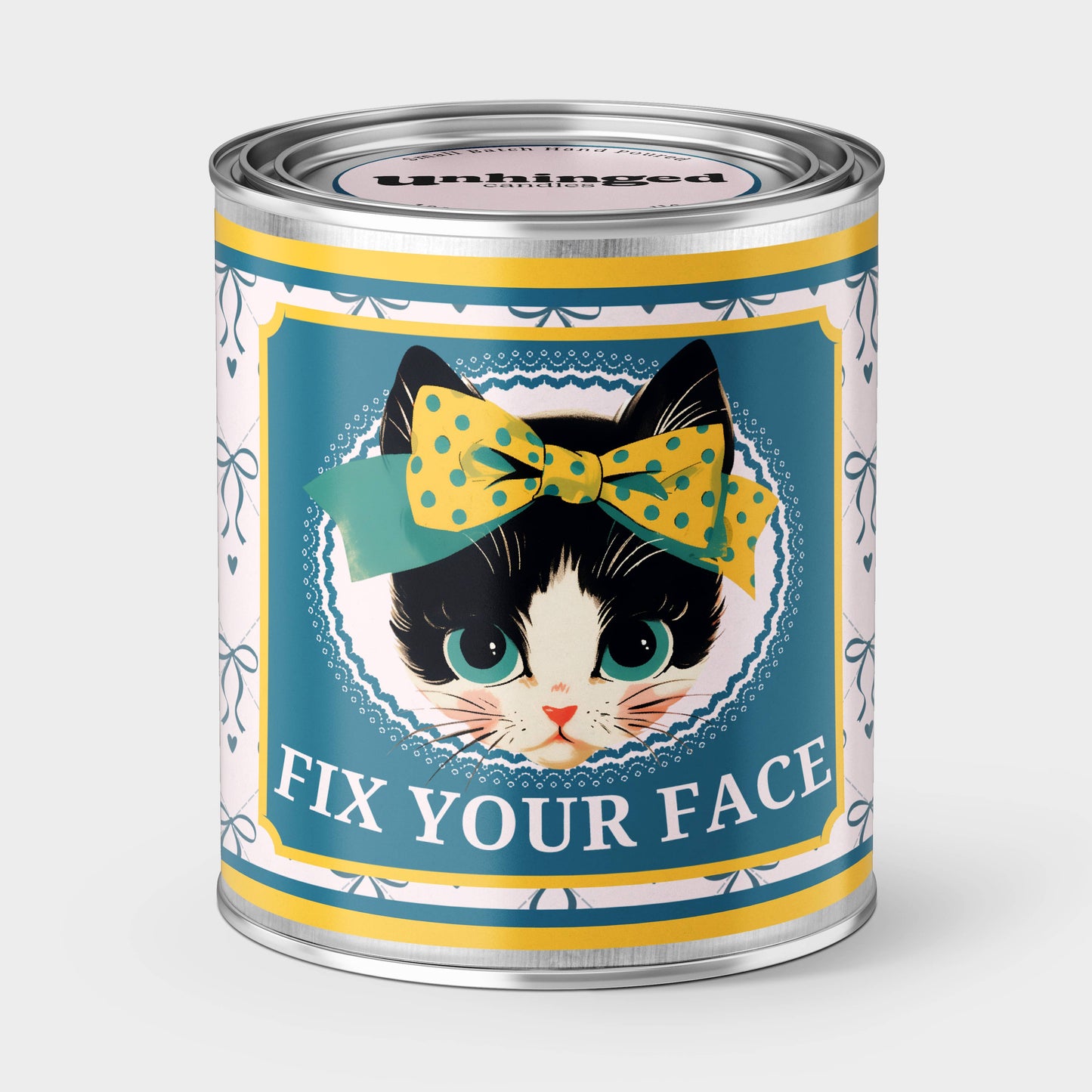 Fix Your Face Cat Soy Candle