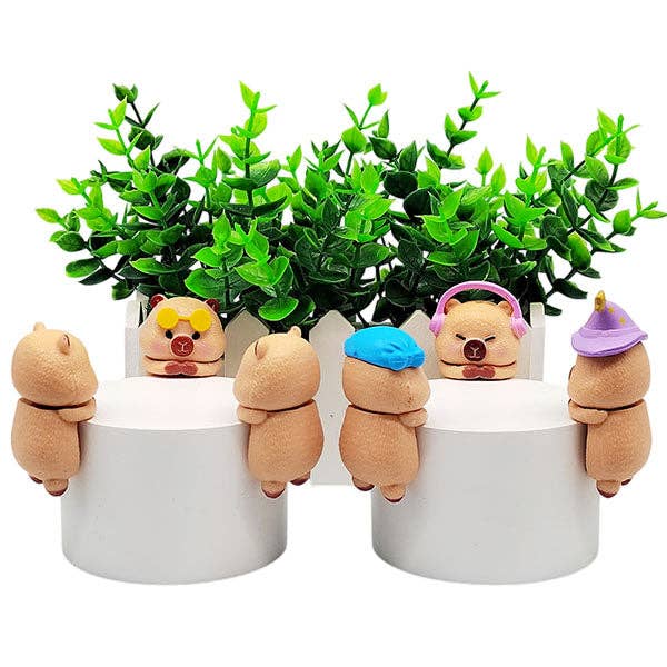 Capybara Phone Hugging Figurine Blind Box