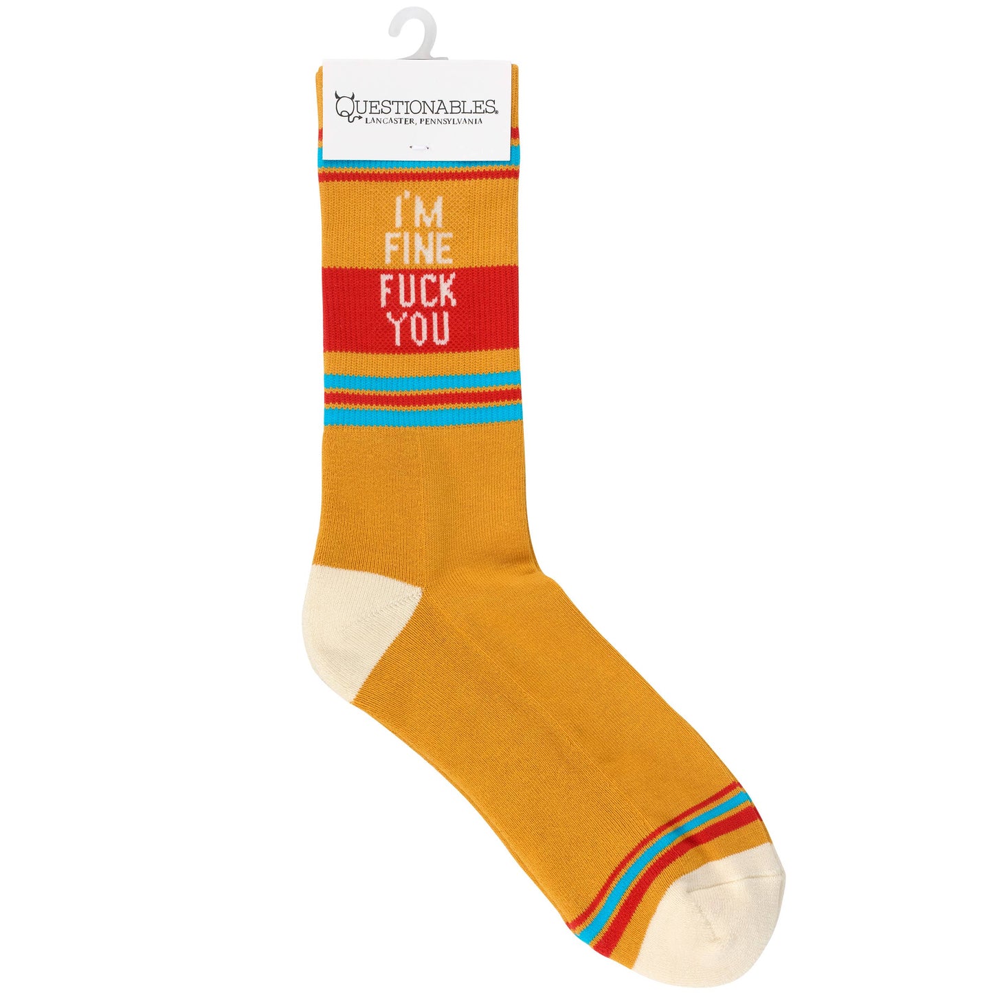 I'm Fine Fuck You Socks