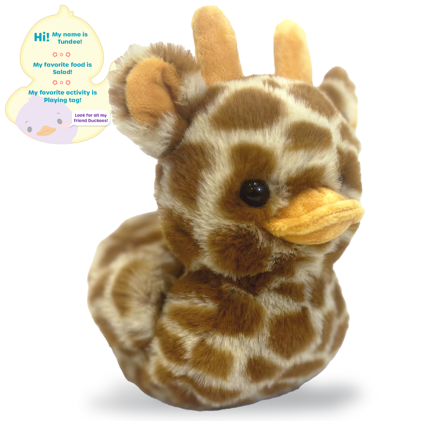 Duckee Giraffe Plushie