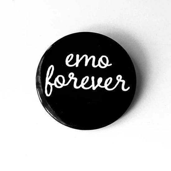 Emo Forever Pinback Button